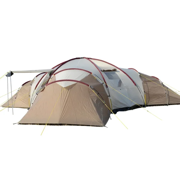 Tout neuf ✔️ Camping Skandika Turin 12 – Tente Camping Familiale 12 Personnes – 840x7200cm 👍 1