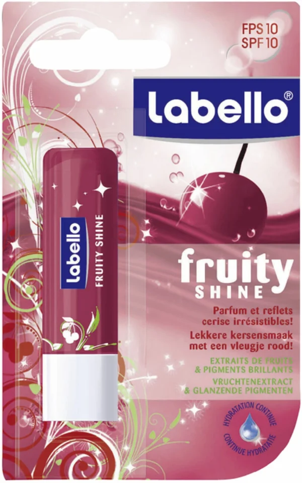 Promo 🌟 SOIN LABELLO LABELLO CERISE U 🔔 pas cher 1