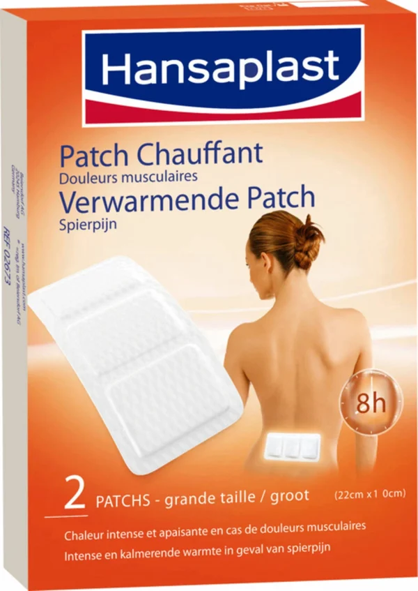 Promo ✨ SOIN HANSAPLAST 2 PATCHS CHAUFFANTS – GRAND 🧨 1