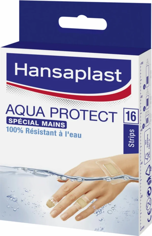 De gros 🥰 BANDE DE PROTECTION Urbain Mixte HANSAPLAST PANSEMENTS DOIGTS AQUAPROTECT 🌟 1