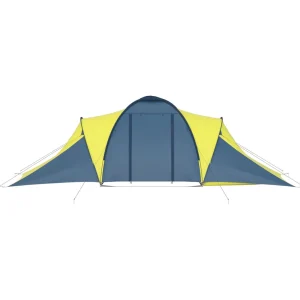 Top 10 ❤️ Outdoor Vidaxl Vidaxl Tente De Camping 6 Personnes Bleu Et Jaune ❤️ Boutique officielle 14