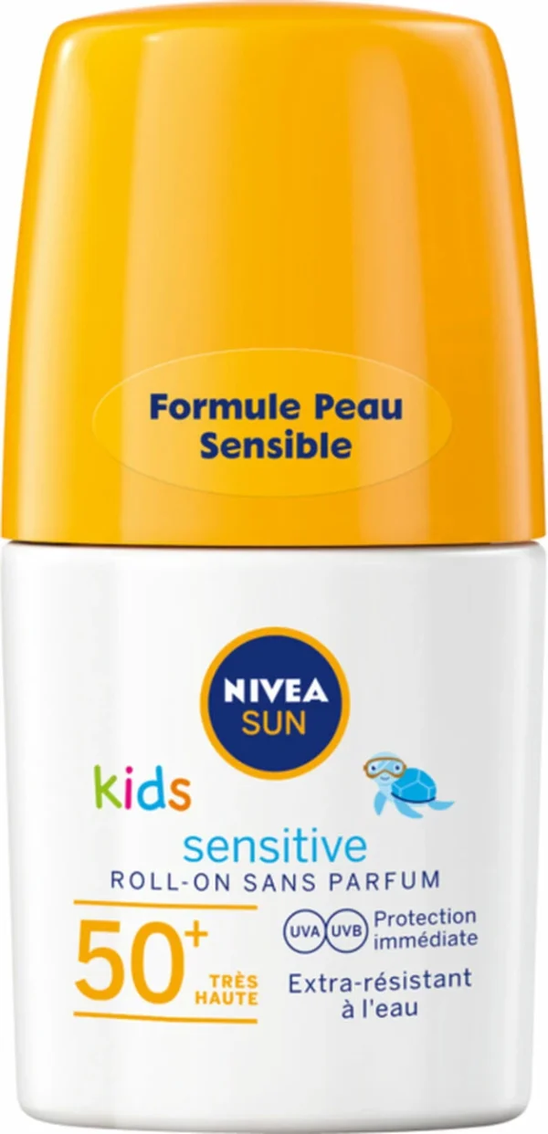 Meilleure vente 🛒 Roll On Randonnée Mixte NIVEA Kids Protect& Sensitive FPS50+ 5 💯 1