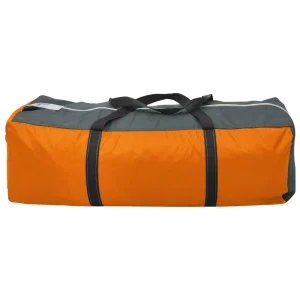 Top 10 🥰 Outdoor Vidaxl Vidaxl Tente De Camping 9 Personnes Tissu Gris Et Orange 🌟 Nouvelle tendance 18