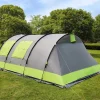 Meilleure vente 😀 Kingcamp Tente De Camping Familiale Forme Tunnel 6 Places Venezia – Kingcamp – Tout Vert ⌛ 11