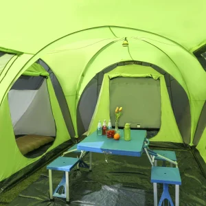 Coupon 🤩 Kingcamp Tente De Camping Familiale Forme Dome 8 Places Torino – Kingcamp – Tout Inclus + Vert ⌛ 8