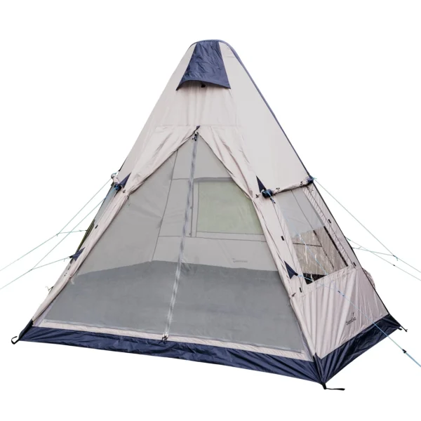 Retour gratuit en magasin. Nouveau 😀 Camping Skandika Tente Tipi Gonflable Tipii Elev Air 😉 1