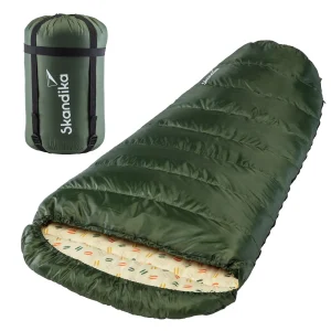 Meilleure affaire ⭐ Camping Skandika Skandika Sac De Couchage Momie Vegas, Zip À Gauche, Vert VERT ✨ 11