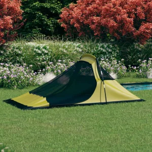 Meilleure vente ❤️ Outdoor Vidaxl Vidaxl Tente De Camping 317x240x100 Cm Vert ⌛ 12