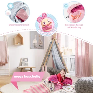 Coupon ✨ Camping Skandika Skandika Sac De Couchage Enfant Avale-soucis Polli, 170 X 70 Cm ROSE ❤️ prix le plus bas 10