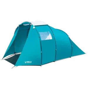 Nouveau 🌟 Outdoor Pavillo Pavillo Tente Family Dome 4 Bleu 🔥 10