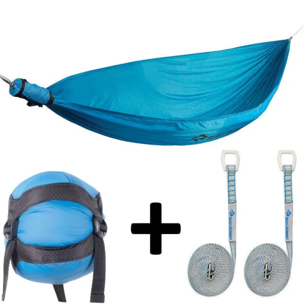 Vente flash 🤩 Sts Hamac Double Sea To Summit Pro Hammock Bleu + Kit De Fixation 🤩 1