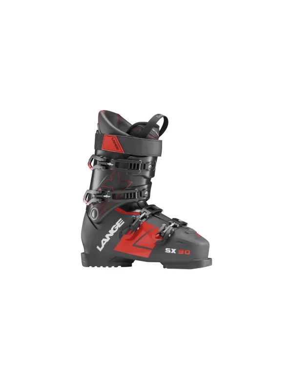 marque pas cher Chaussures De Ski Neuves Lange SX 90 Noire Rouge 2018 Taille 30.5 Mondopoint 1