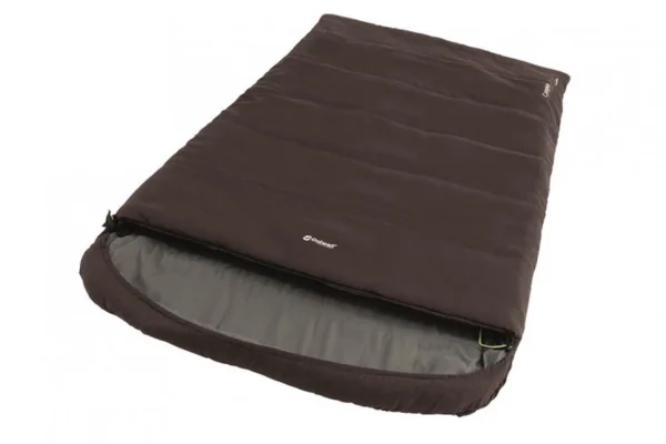 Vente flash 👍 Camping Outwell Sac De Couchage Outwell Campion Lux Double MARRON ✔️ 5