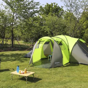 Coupon 🤩 Kingcamp Tente De Camping Familiale Forme Dome 8 Places Torino – Kingcamp – Tout Inclus + Vert ⌛ 12