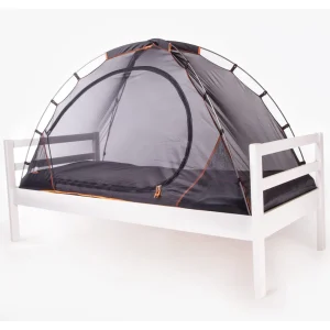 Coupon ✨ Outdoor Deryan Deryan Tente-lit Avec Moustiquaire 200x90x110 Cm Noir 💯 7