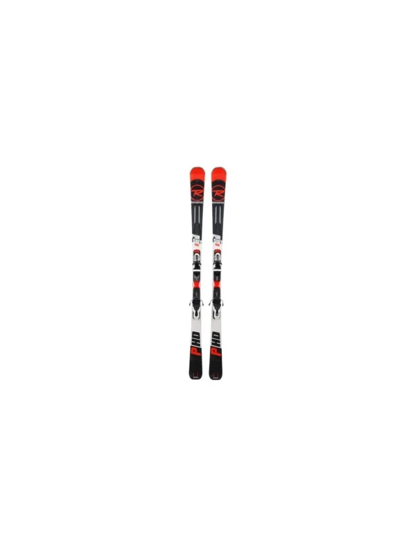 Ski Occasion Rossignol Pursuit HD + Fix exclusivement disponibles 1