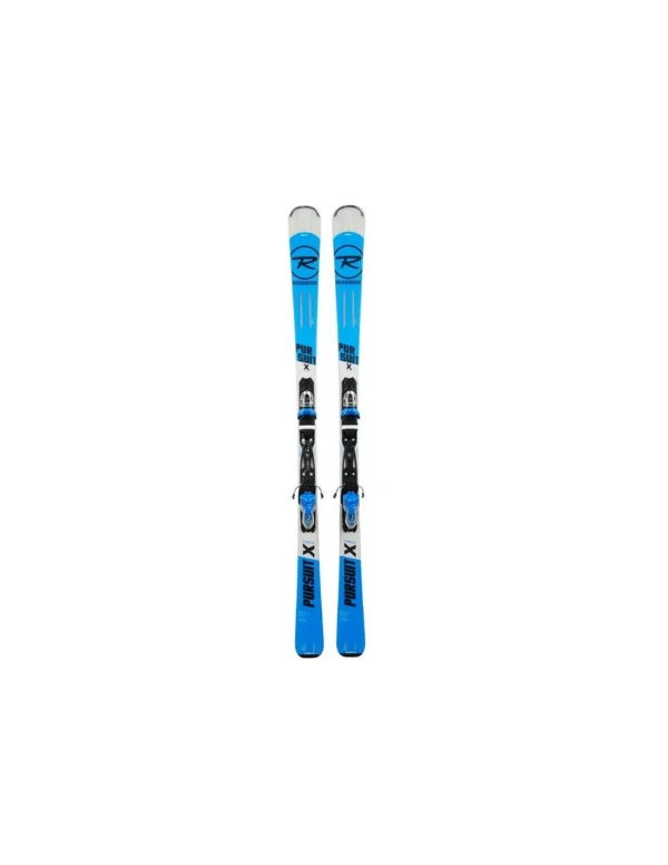 Ski Occasion Rossignol Pursuit X Bleu + Fix 1