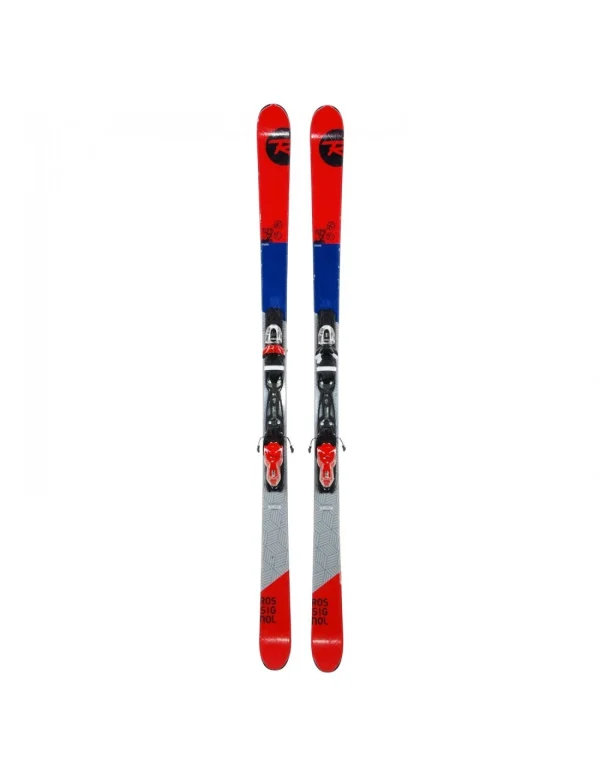 Ski Occasion Rossignol Sprayer Red Grey + Fix prix de gros 1