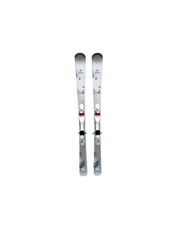 livraison la plus rapide Ski Occasion Rossignol Temptation 82 Taille 160cm + Fix Look 1