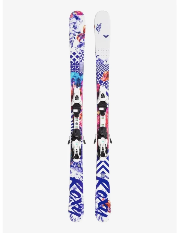 grossiste Ski Occasion Roxy Bella Taille 140cm + Fix 1