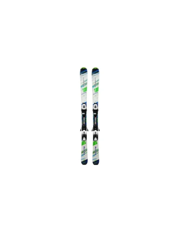 Ski Techno Pro Flyte Green Junior Taille 110cm, 120cm, 150cm + Fix 1