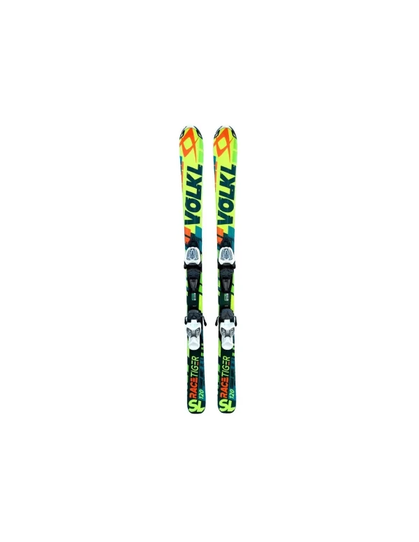 Ski Volkl Racetiger SL2 Taille 110cm, 120cm Junior + Fix 1