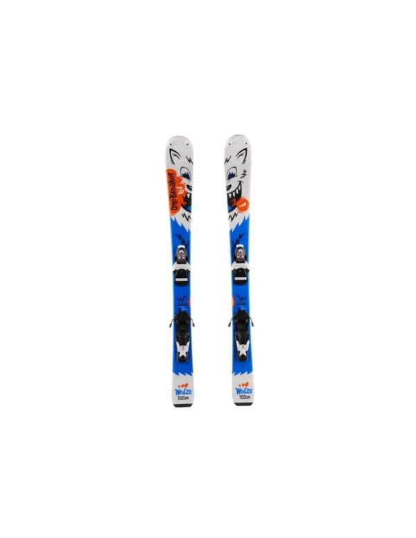 Ski Wedze Onebreaker Bleu Taille 100cm + Fix fashioniable 1