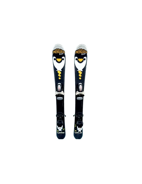 en solde Ski Wedze Onebreaker Jaune Taille 80cm + Fix 1