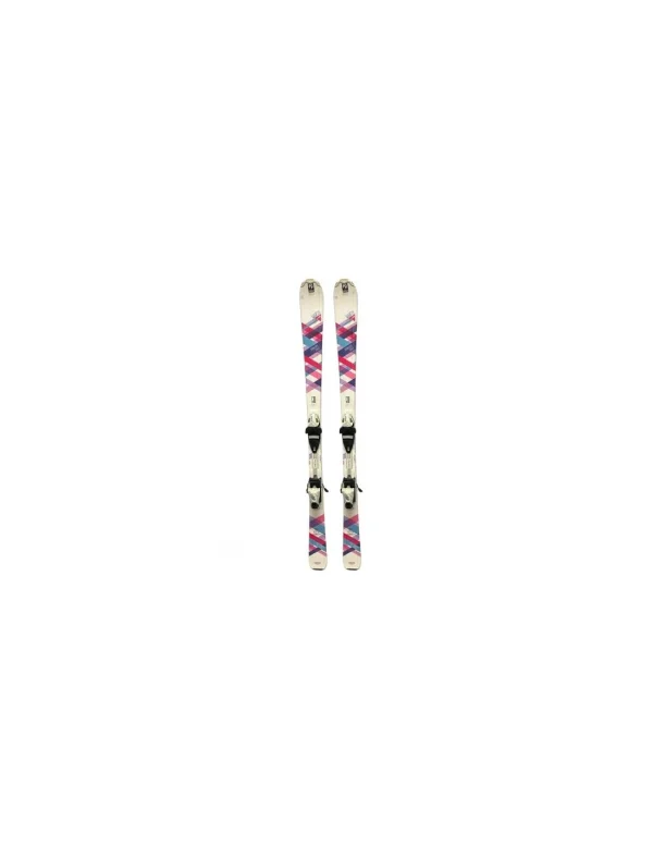 Ski Wedze Starliner Violet Junior + Fix 1